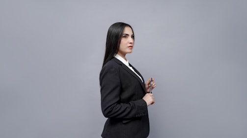 a person in a suit