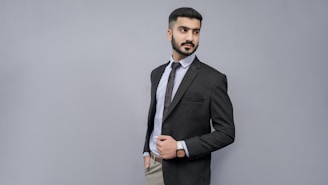 a man in a suit