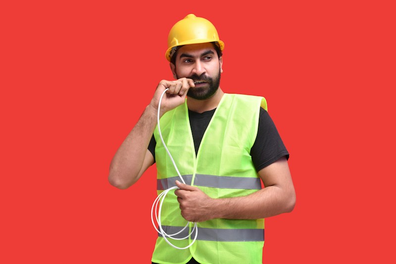Landscaping professional on site — landscaping lead generation case study