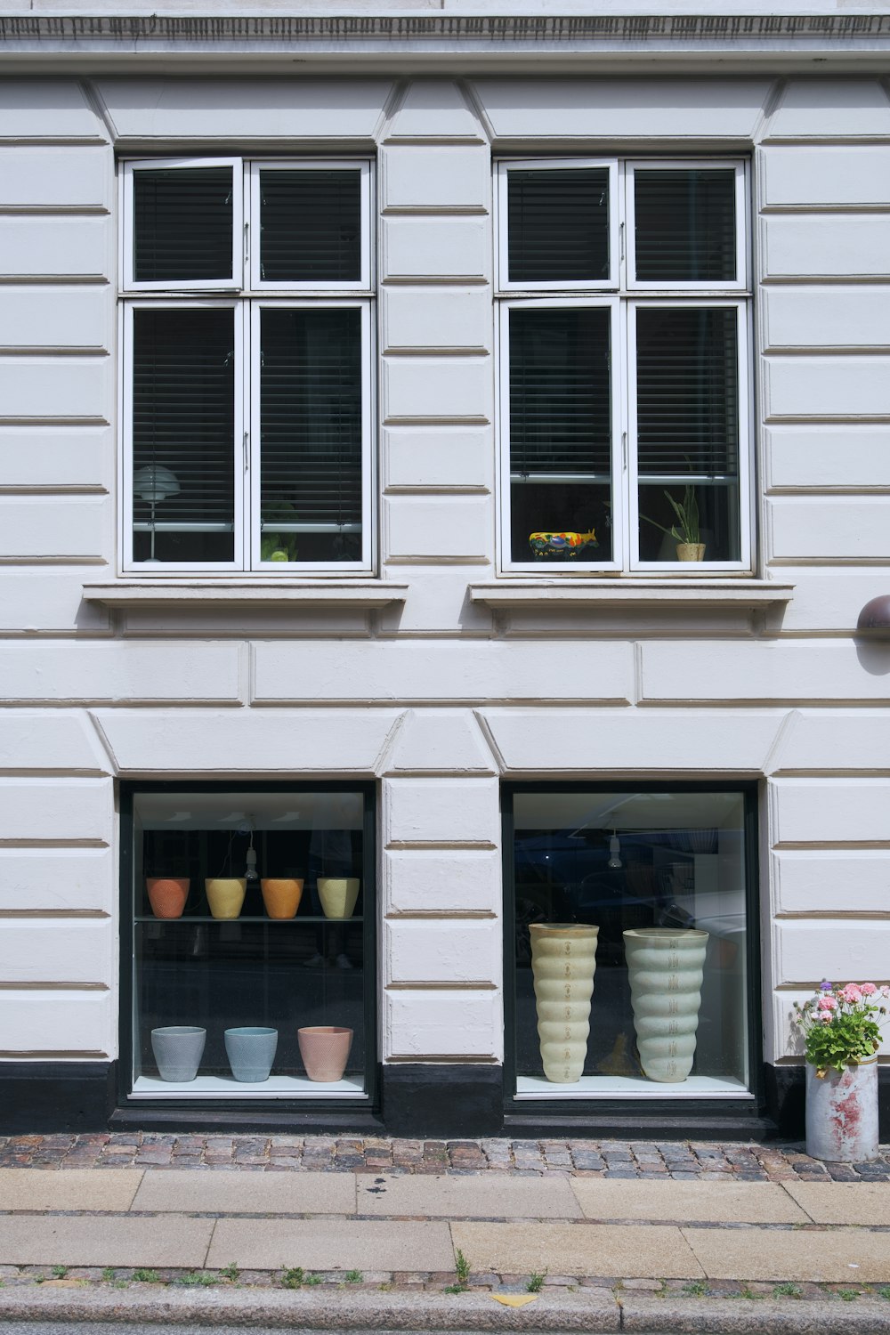 a window with a glass door