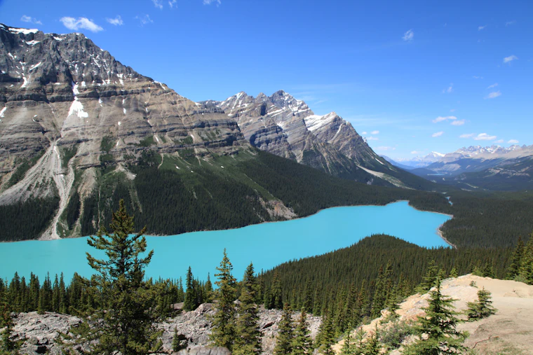 Peyto Lake, the Icefields Parkway