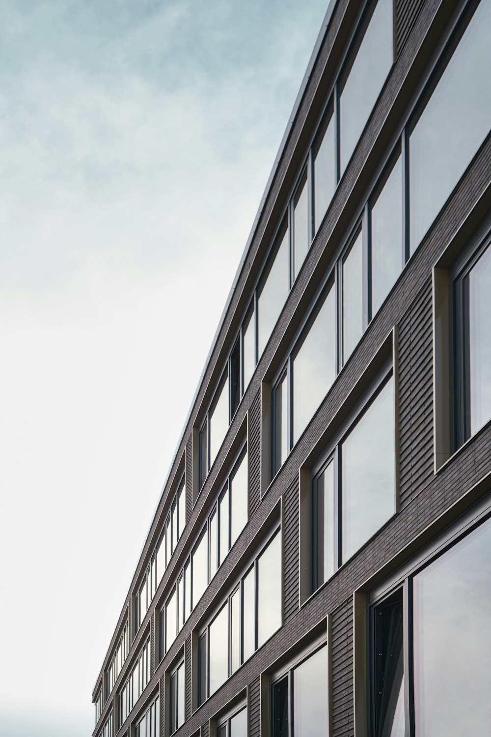 a building with many windows