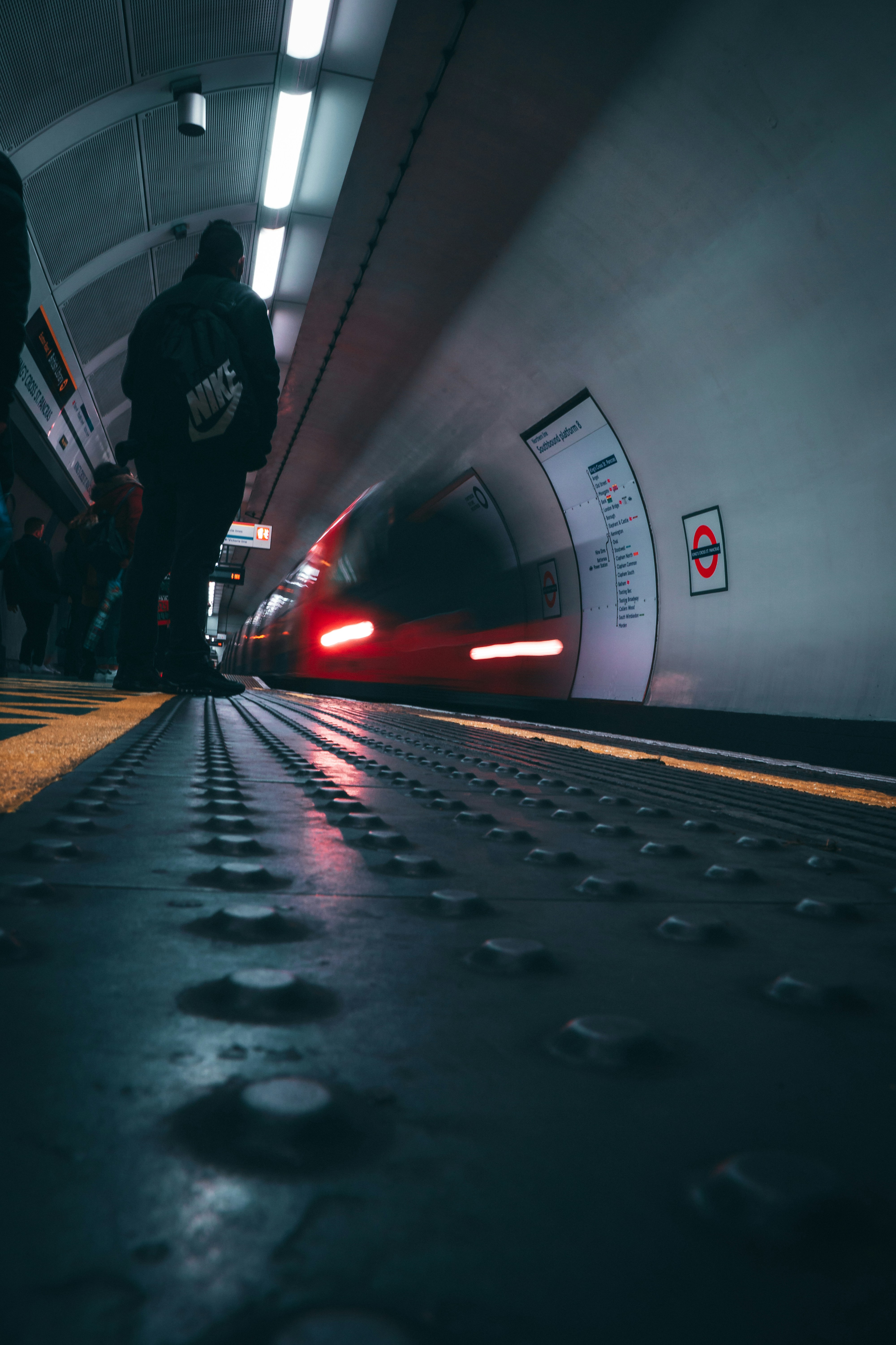 a train on the tracks