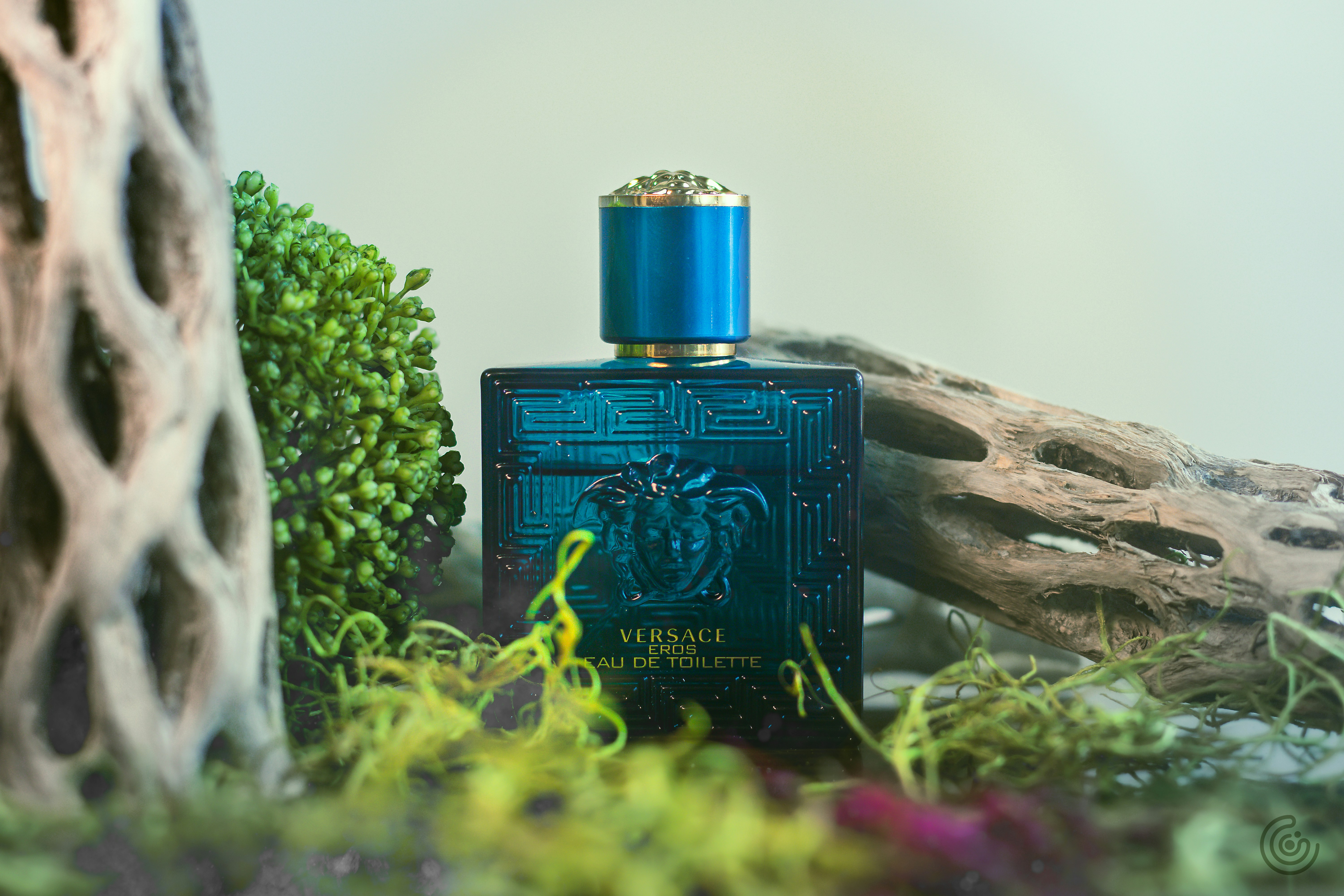 a small bottle of perfume