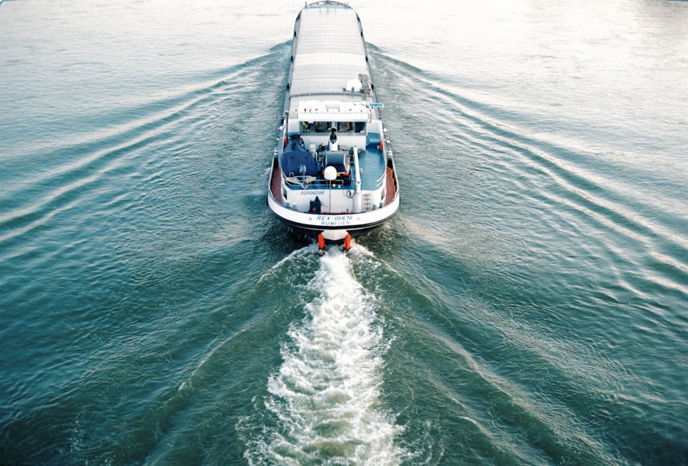 a boat in the water