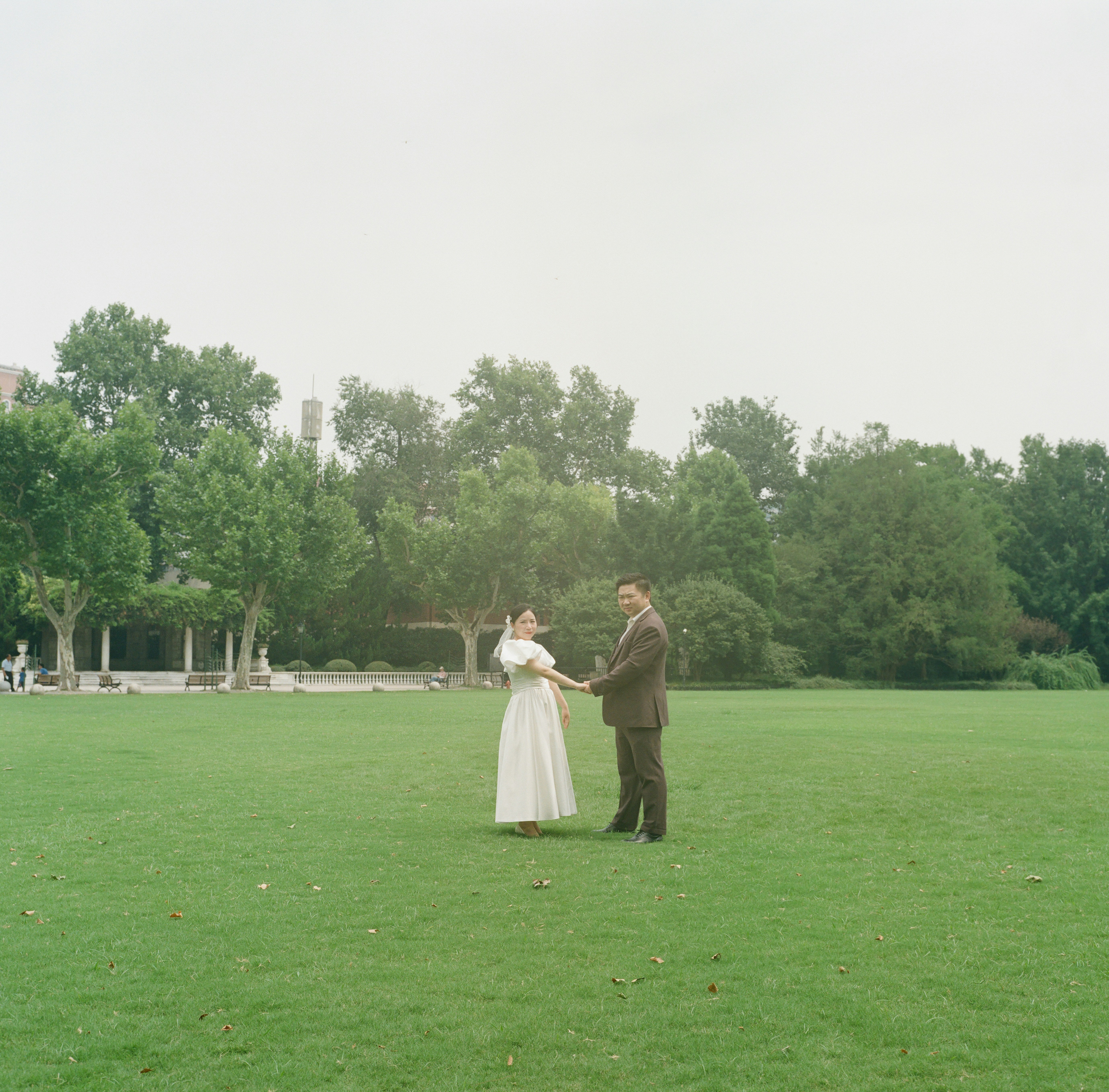 Custom wedding photo album with selected candid shots