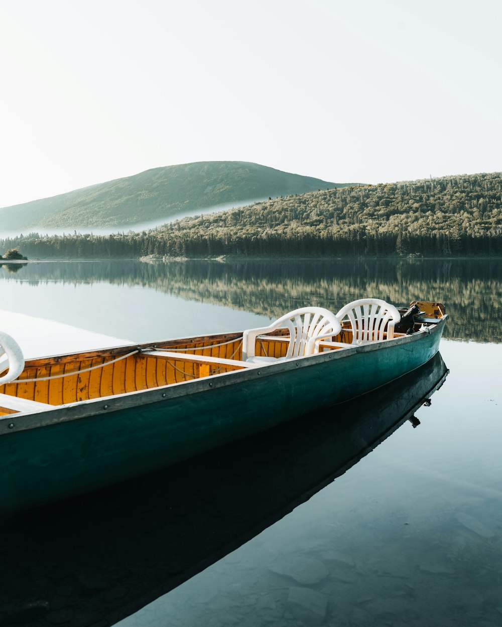 a boat on the water