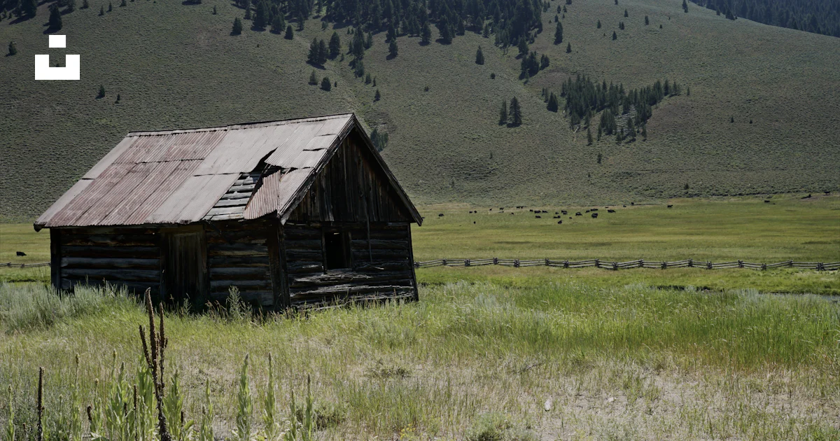 Building Ina Field A wooden building in a field photo – Free Building Image on Unsplash