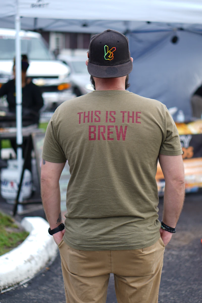 Brewery merchandise t-shirts and hats