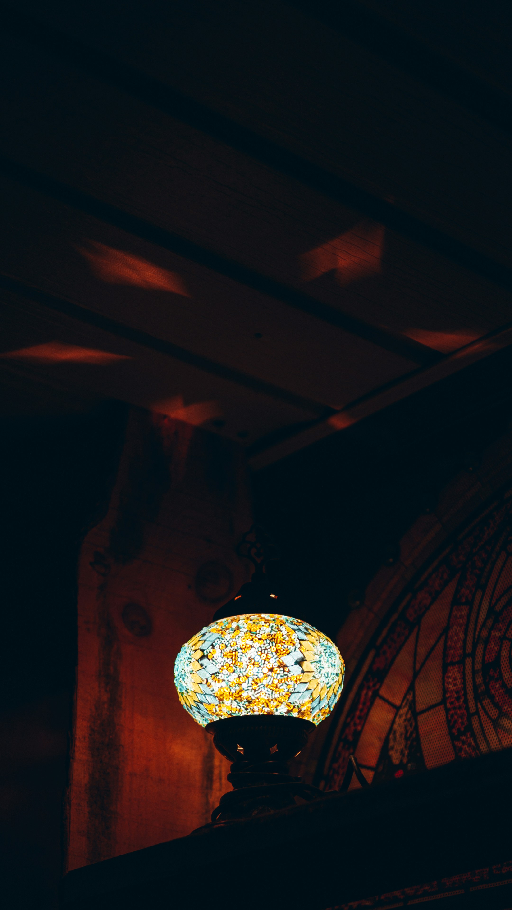 Handcrafted Mosaic Lamp