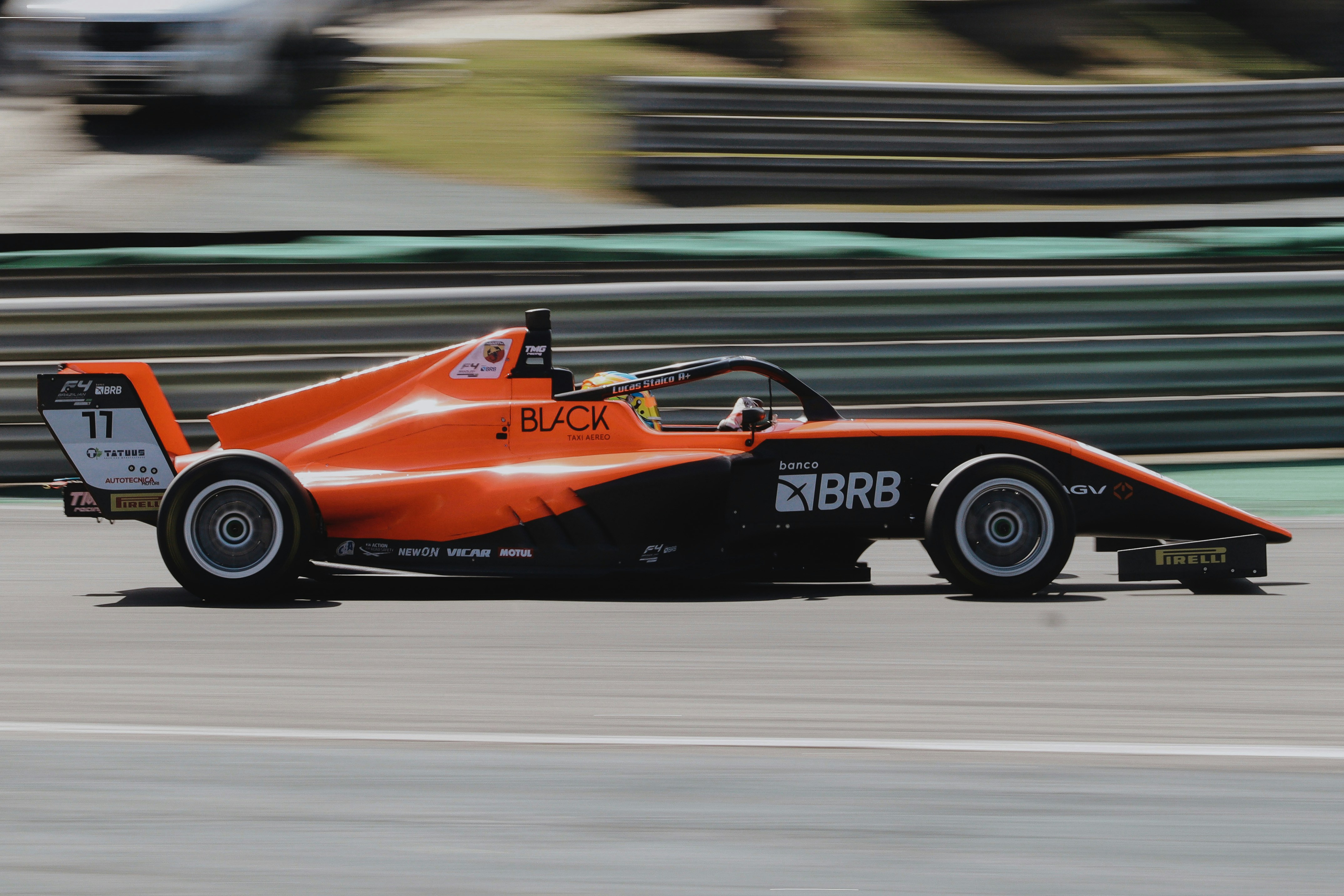a race car on a track