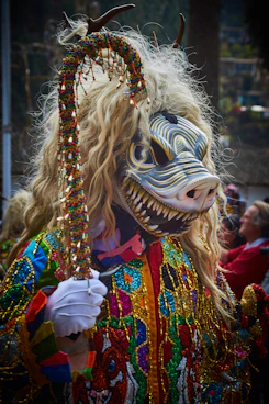 a person wearing a garment