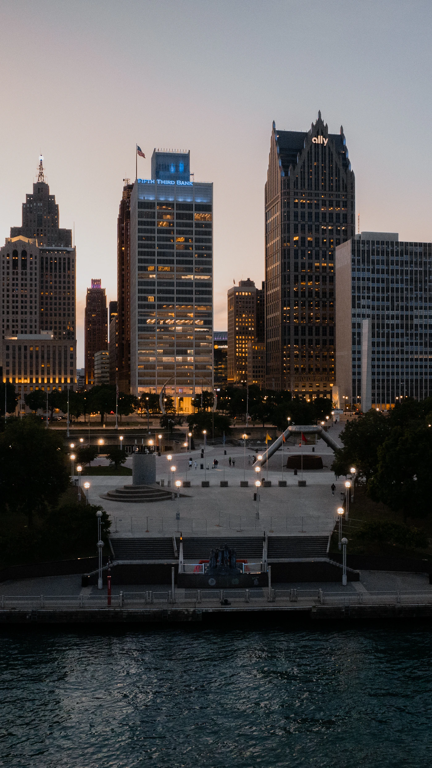 Detroit Michigan downtown