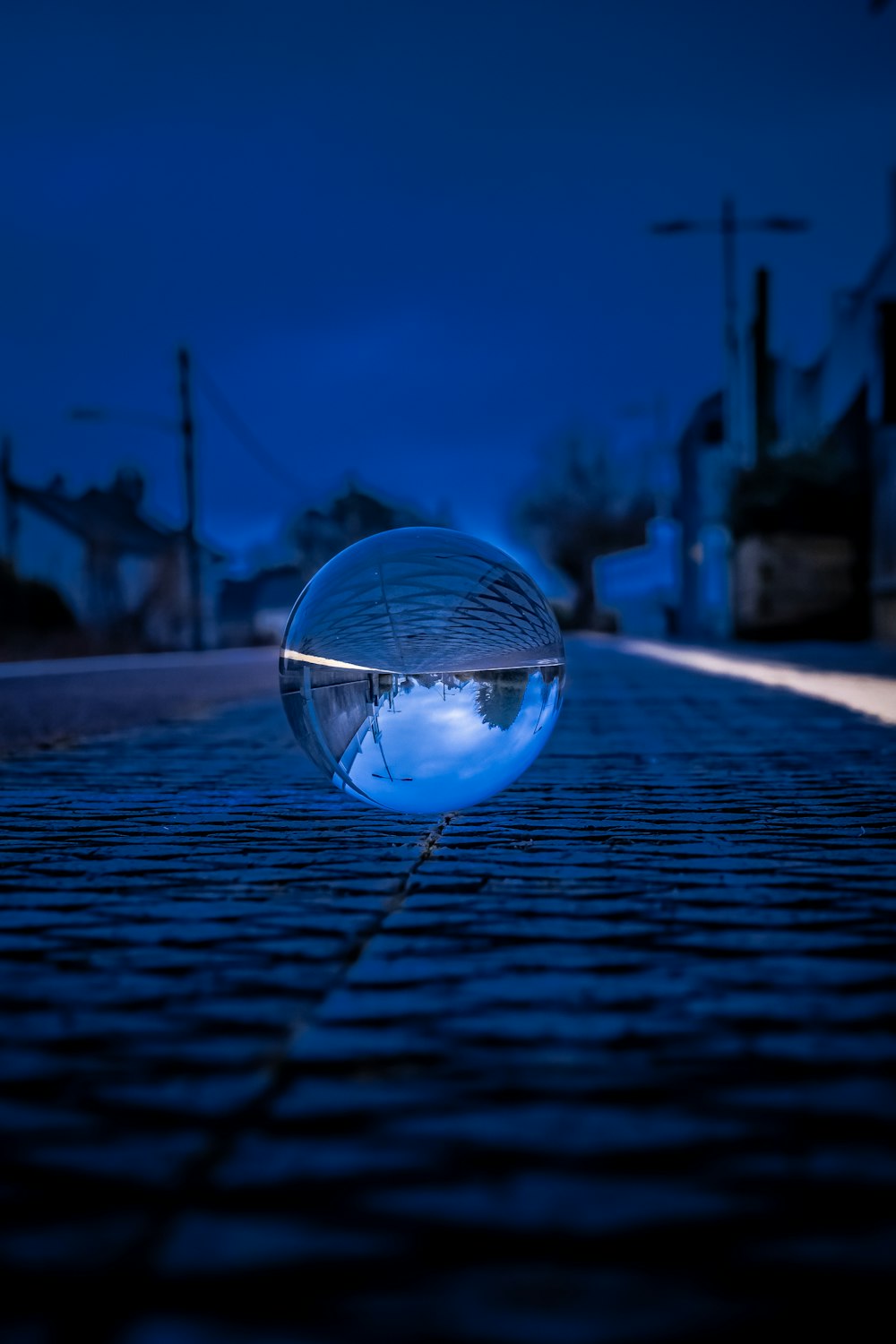 a sphere on a surface