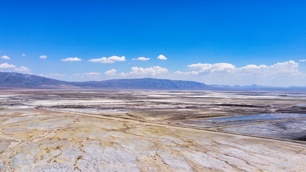 a large desert landscape