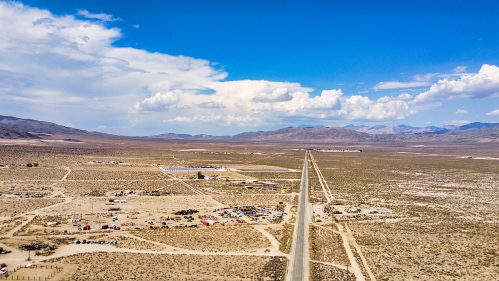 a large desert landscape