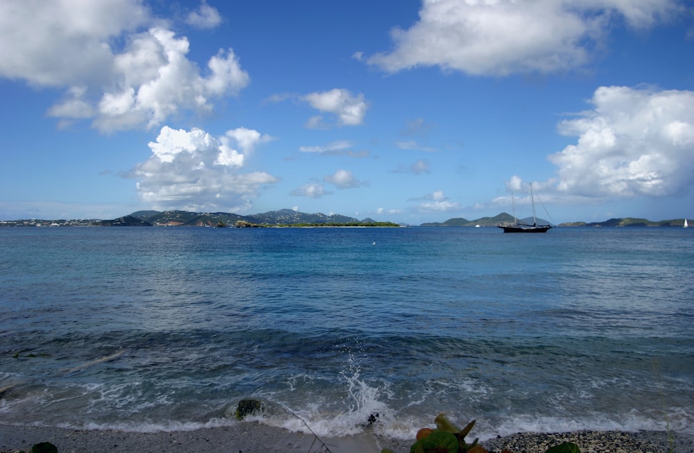 a boat in the water