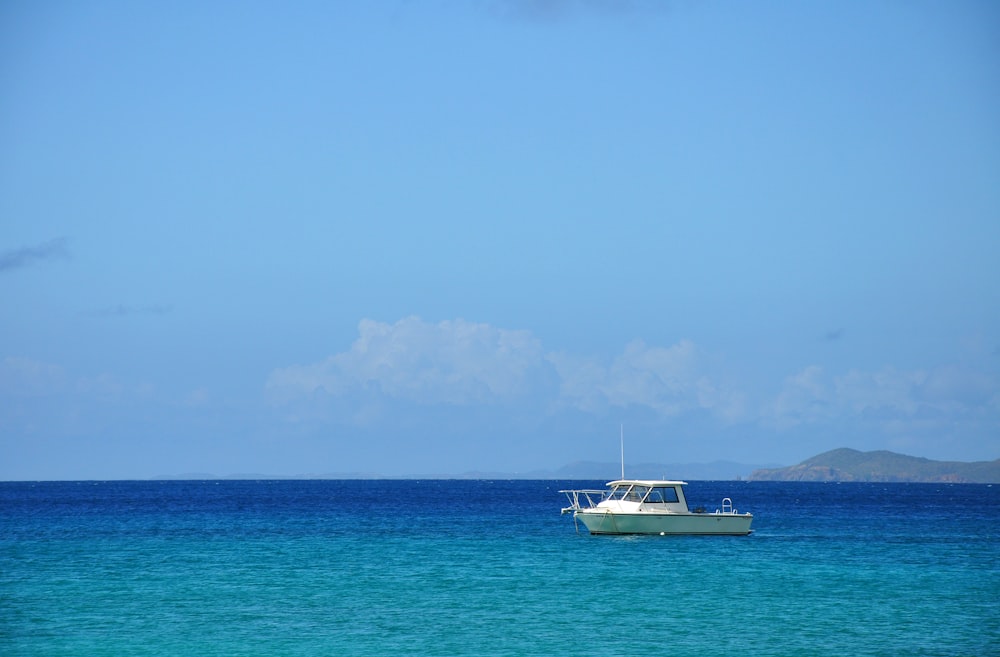 a boat in the water