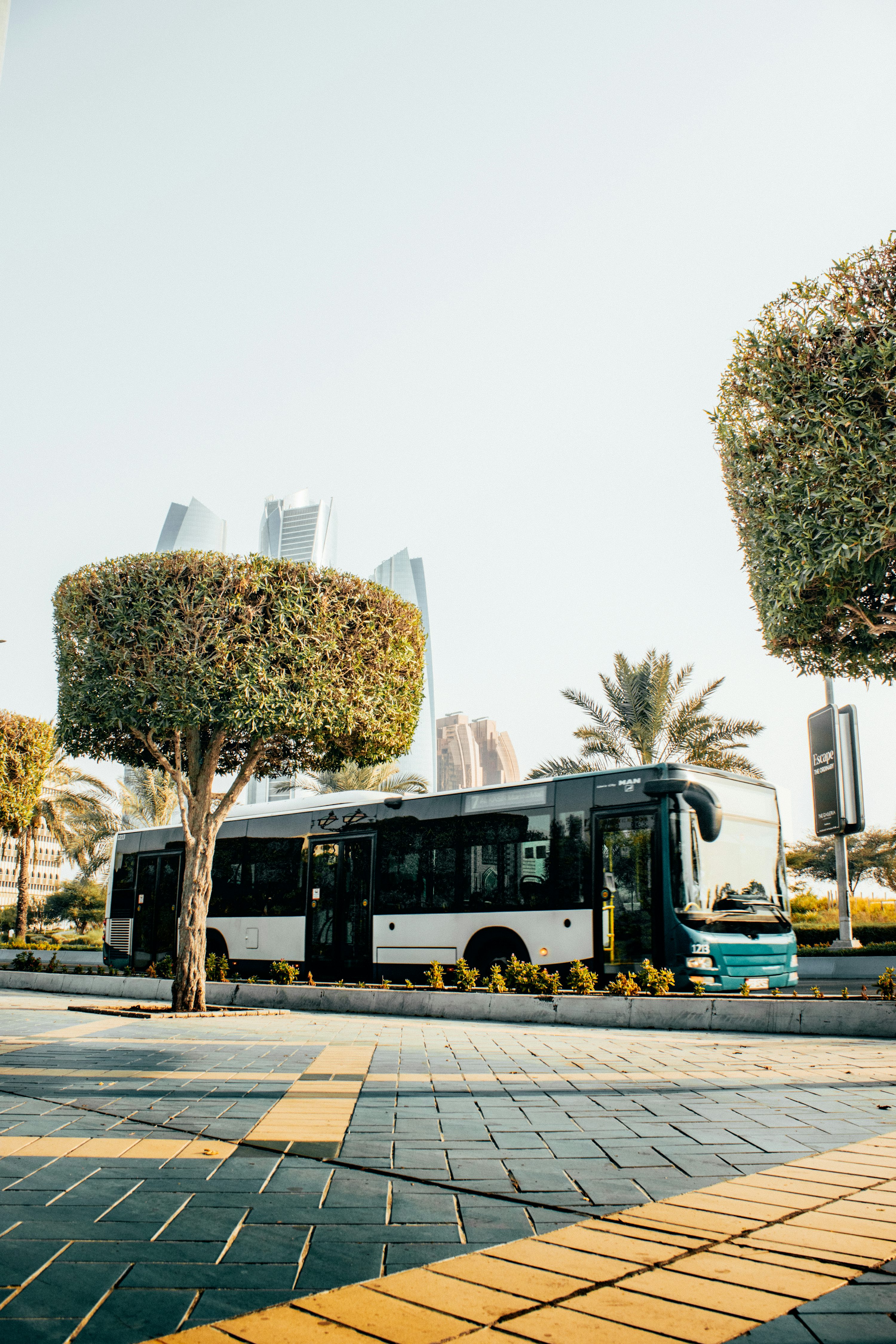a bus on the street