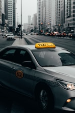 a police car on the street