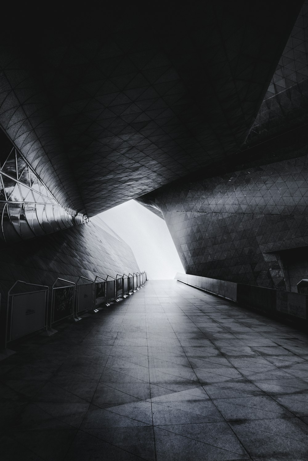 a tunnel with a light at the end