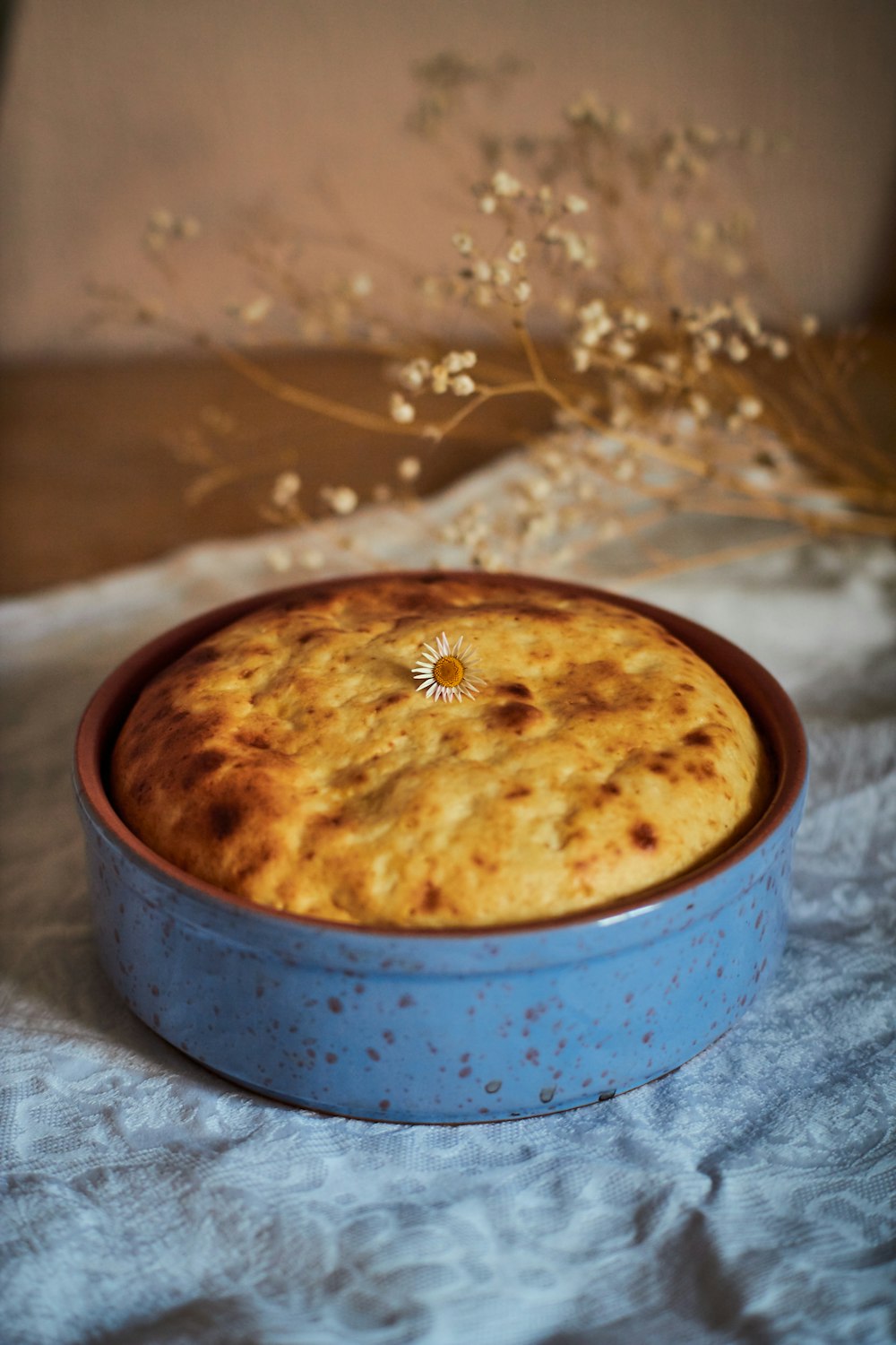 a bowl of food