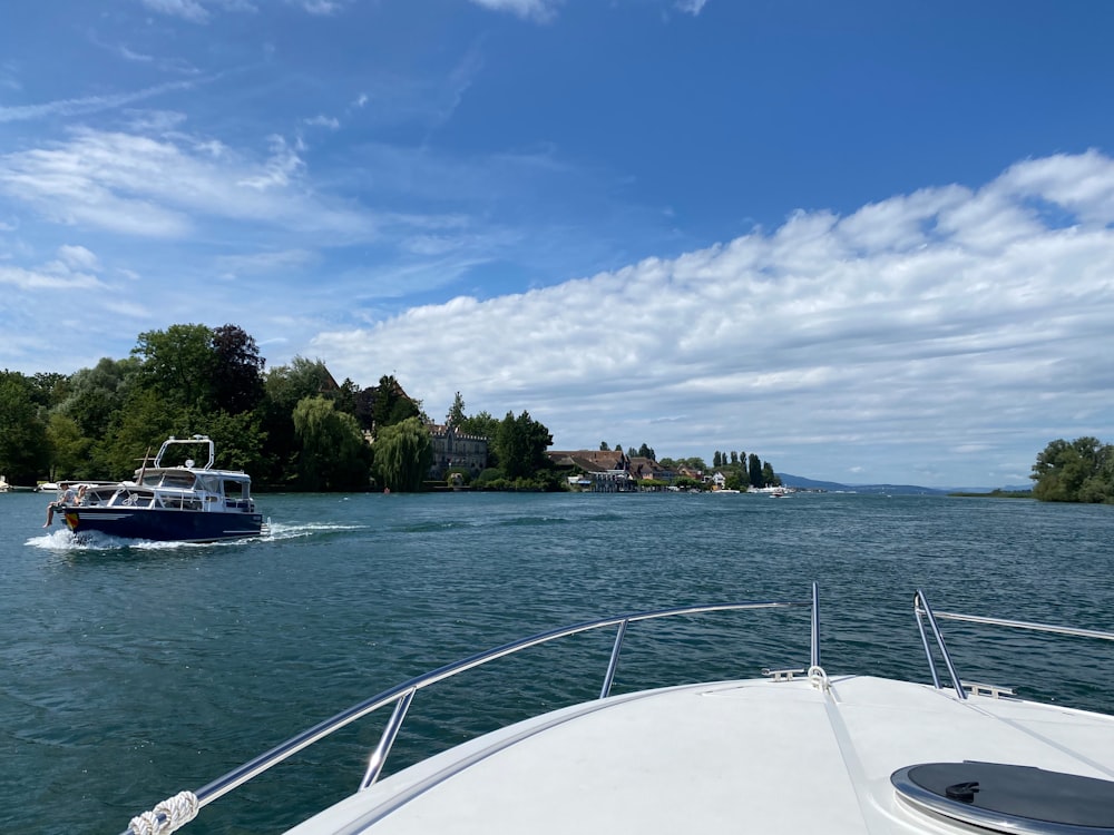 a boat on the water