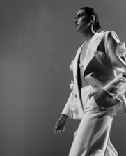 a person in a white dress