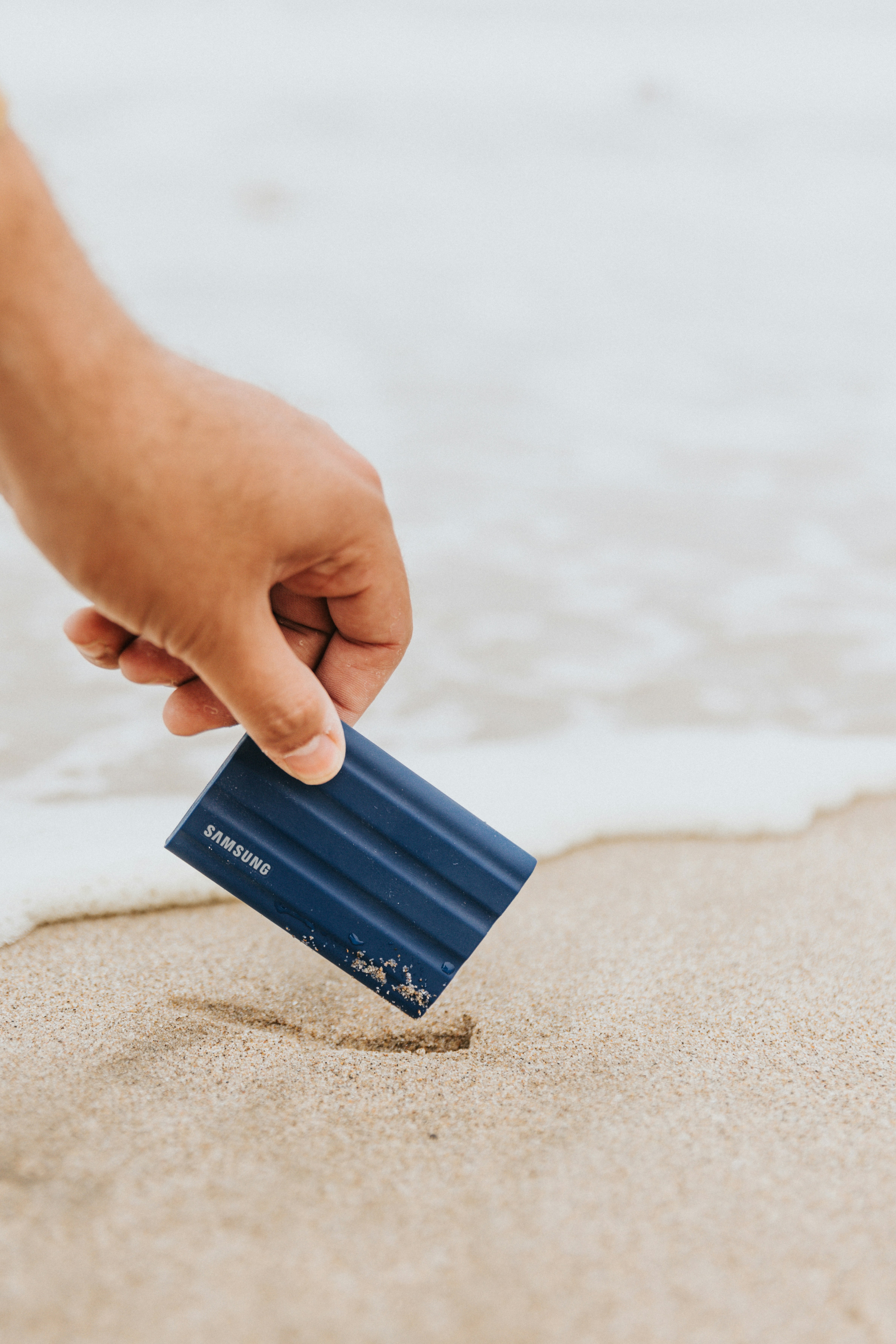 Samsung QLED TV in a living room
