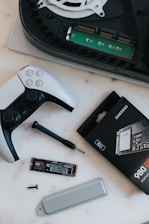 a video game controller and a game controller