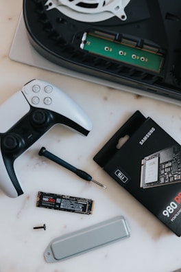 a video game controller and a game controller