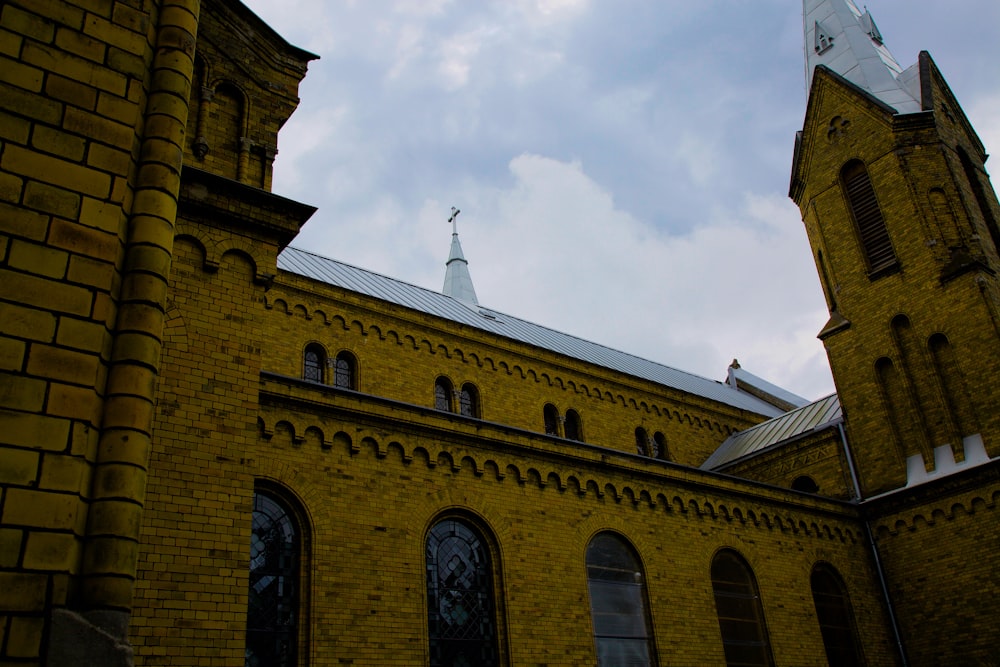 a building with a steeple