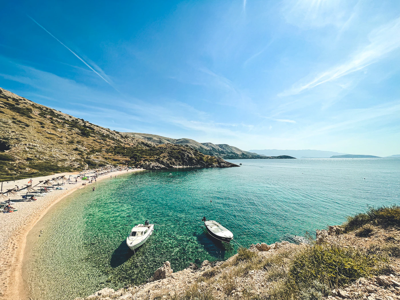 The harbour town of Jelsa on the island of Hvar
