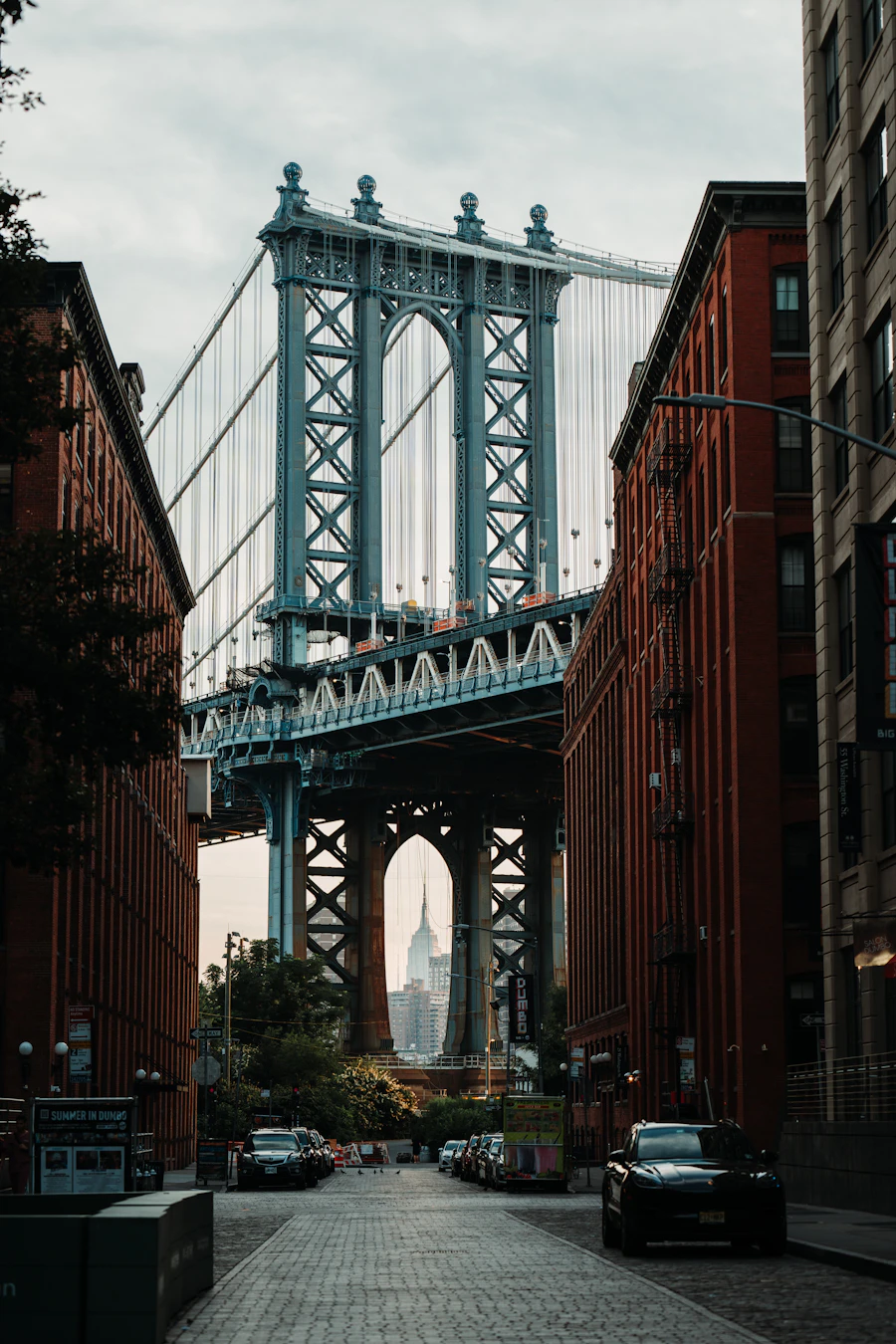 Manhattan Bridge viewed from DUMBO Brooklyn