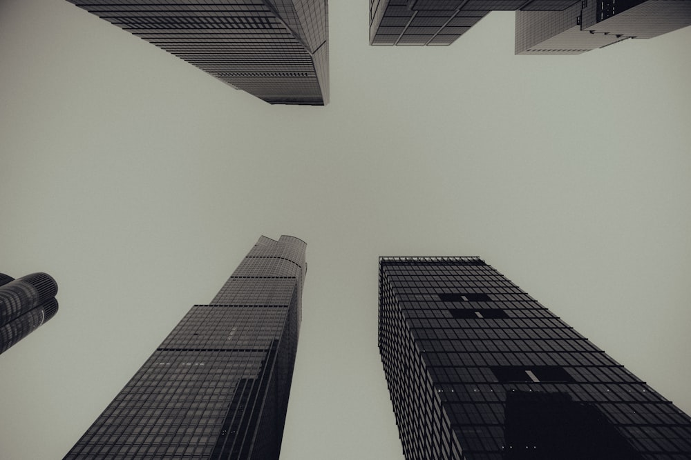 a group of tall buildings