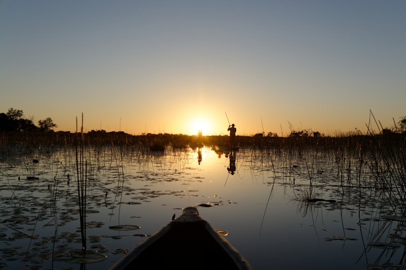 Mokoro en el Delta del Okavango