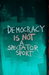 a chalkboard with writing on it