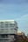 a building with a blue sky