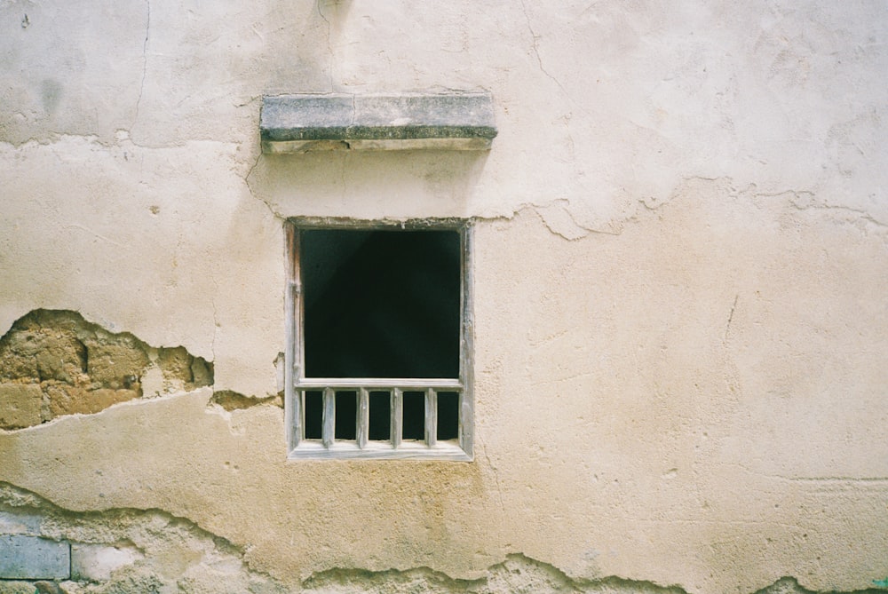 a window in a wall