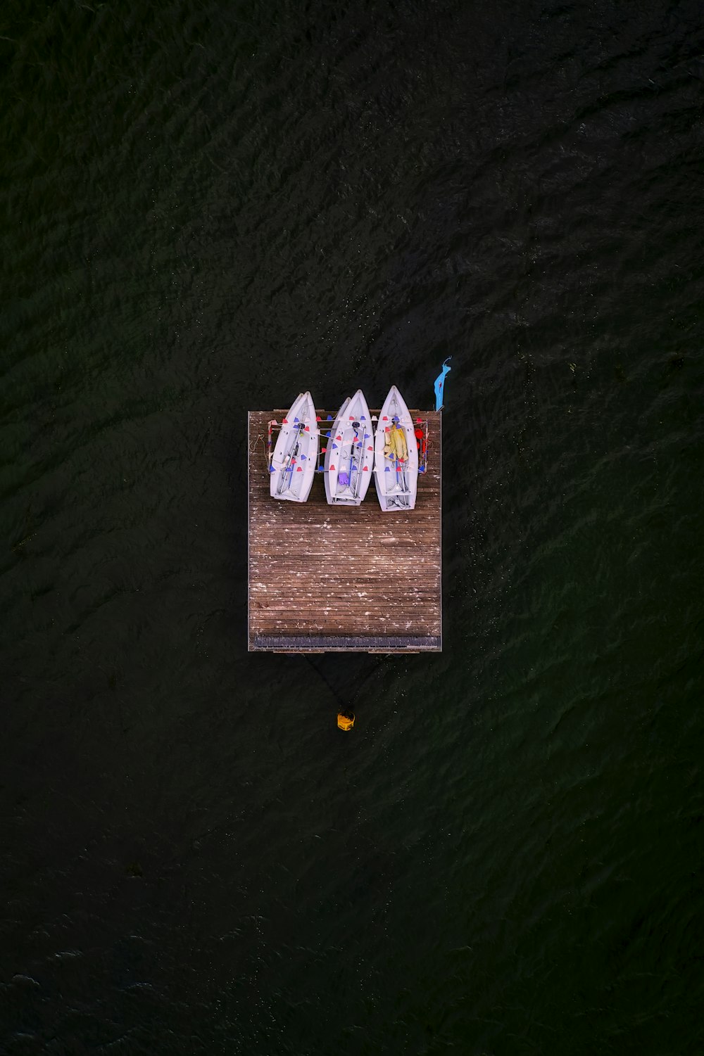 a small wooden boat