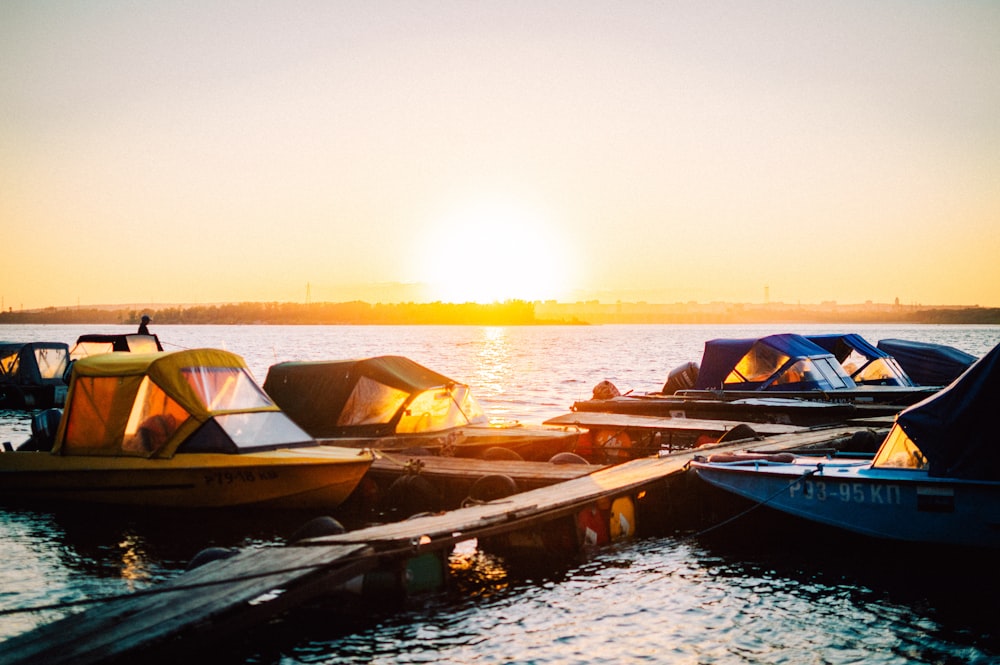 boats on the water