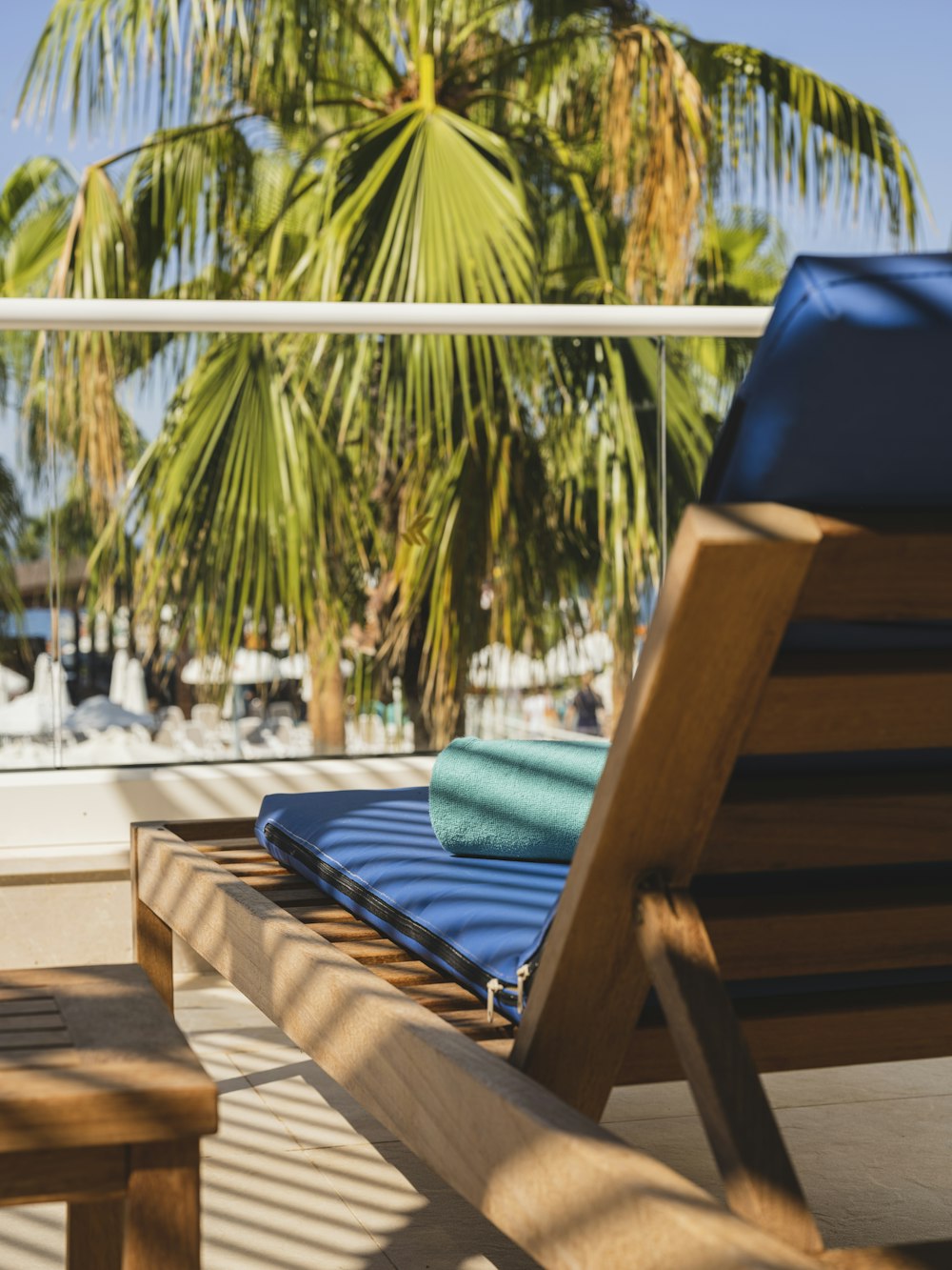 chairs on a deck