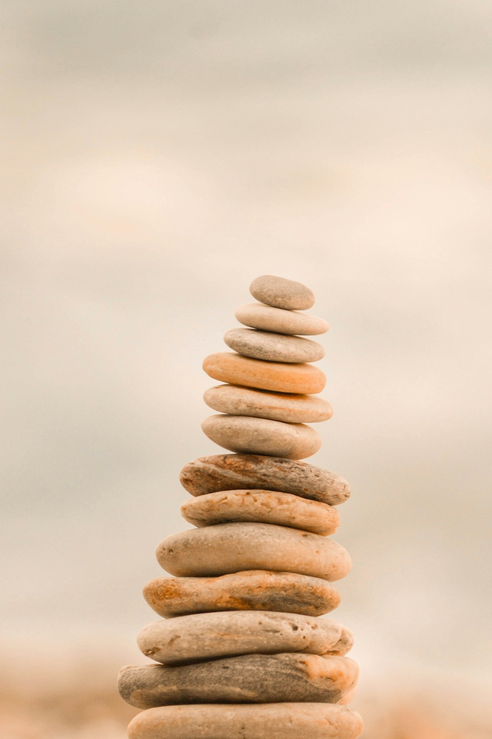 a stack of cookies