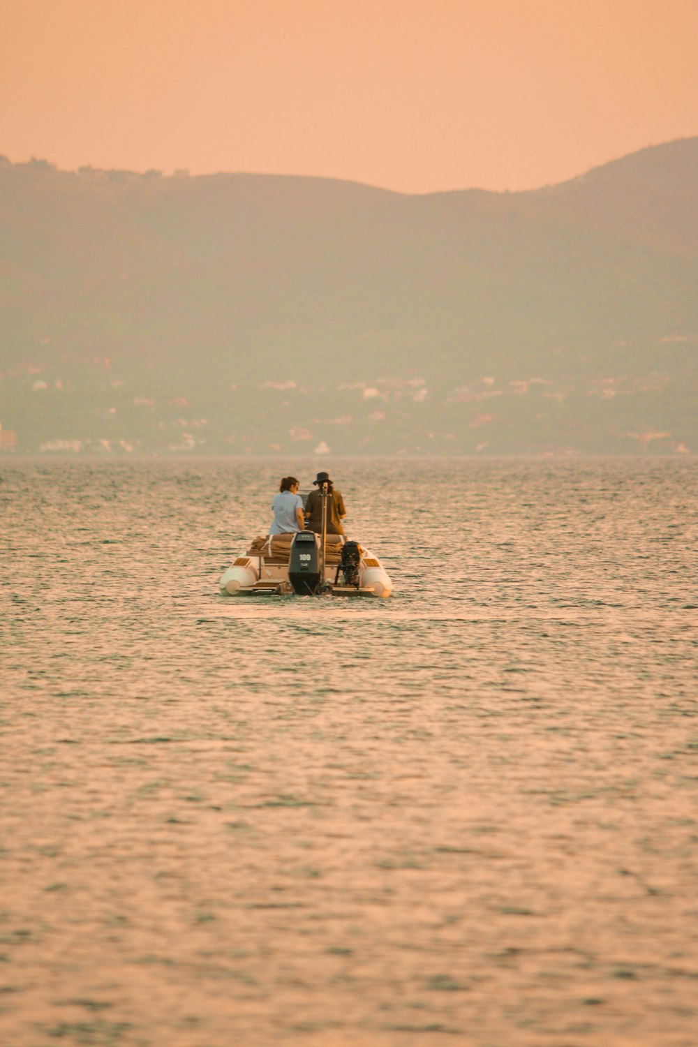 a group of people on a boat