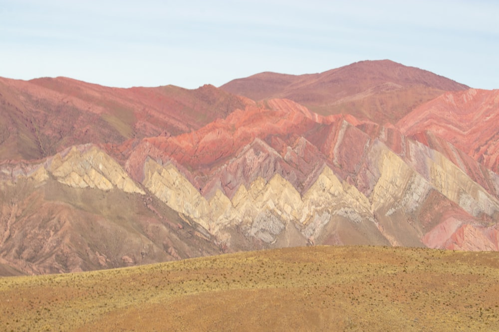 a large red canyon