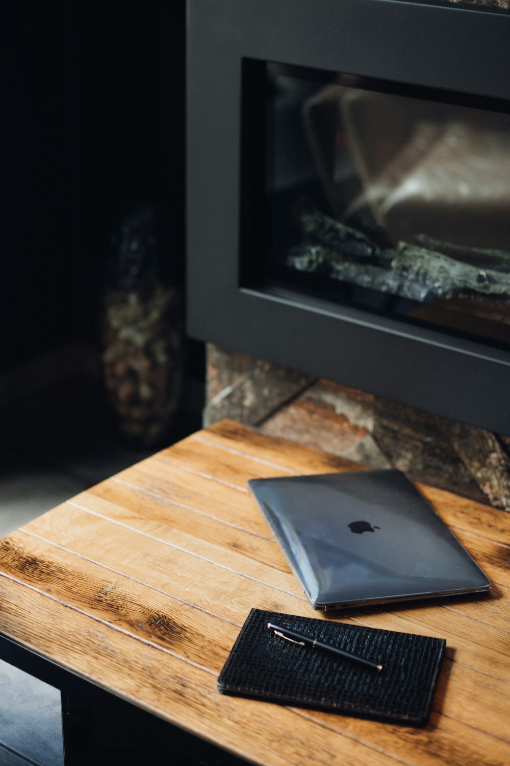 a tablet and a case on a table