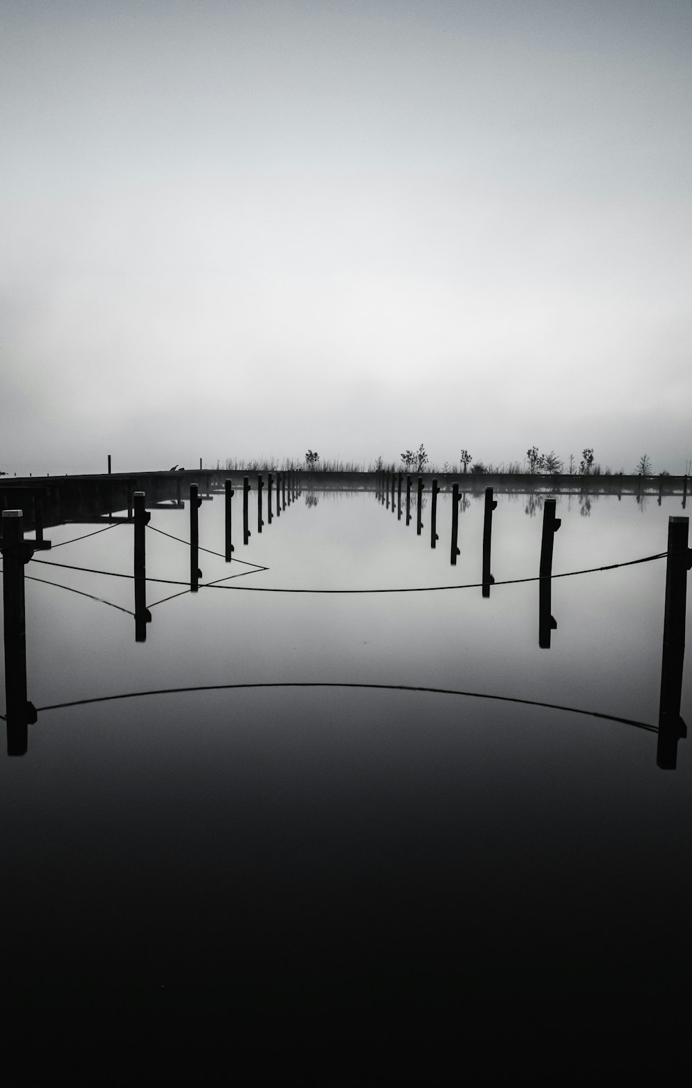 a bridge over water