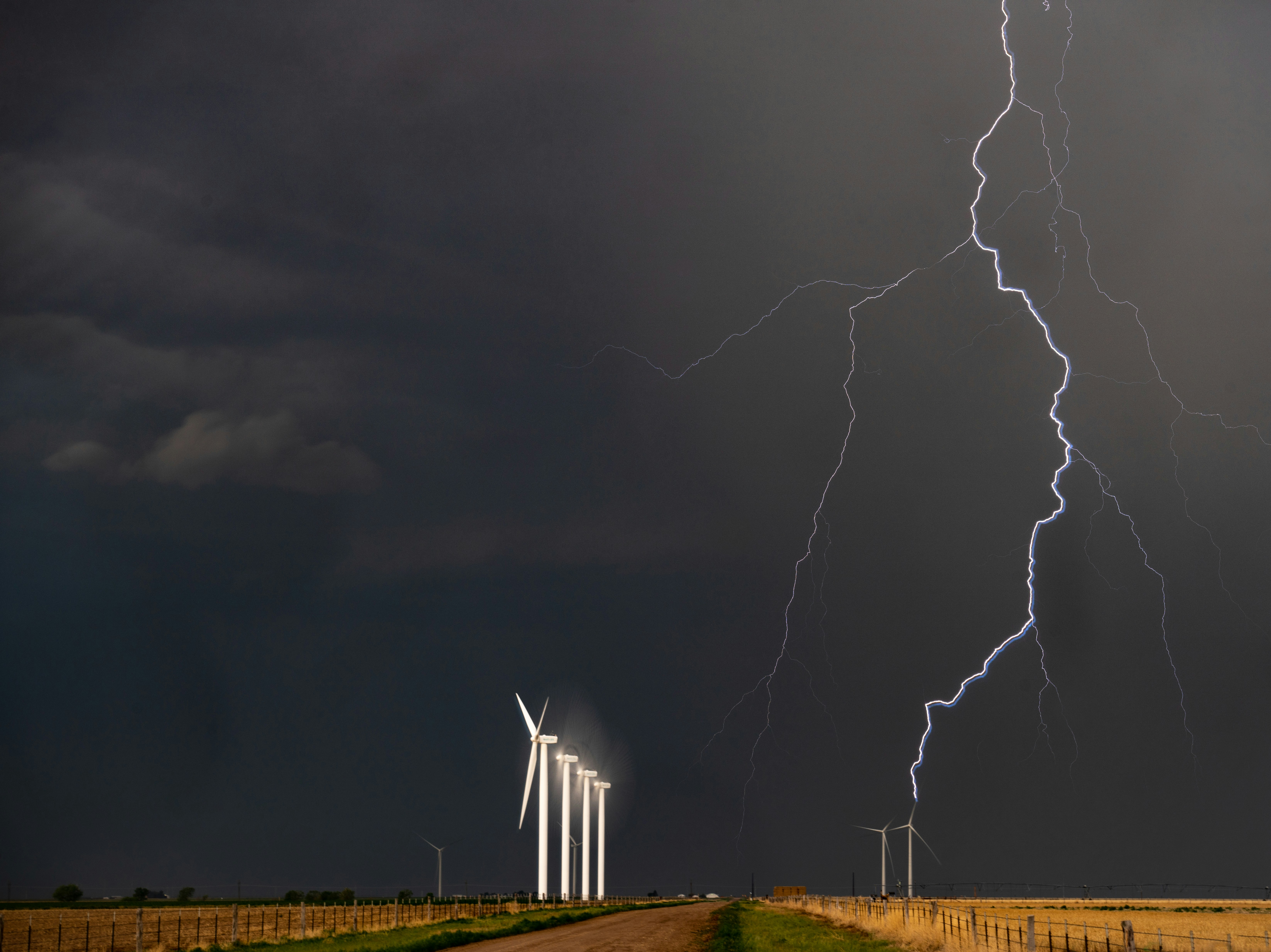 A group of wind turbines photo – Free Lightning Image on Unsplash