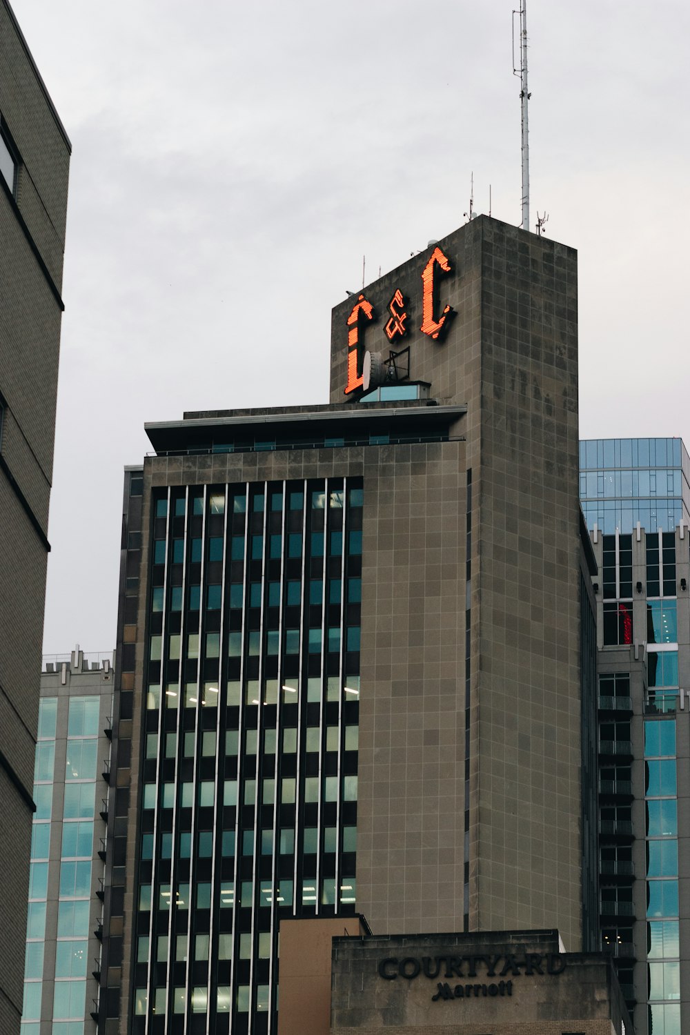 a large building with a clock on it