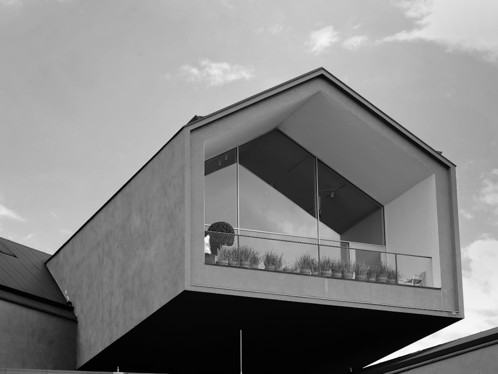 a building with a balcony